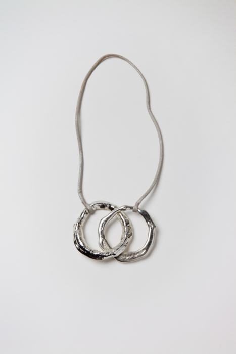 two ring necklace