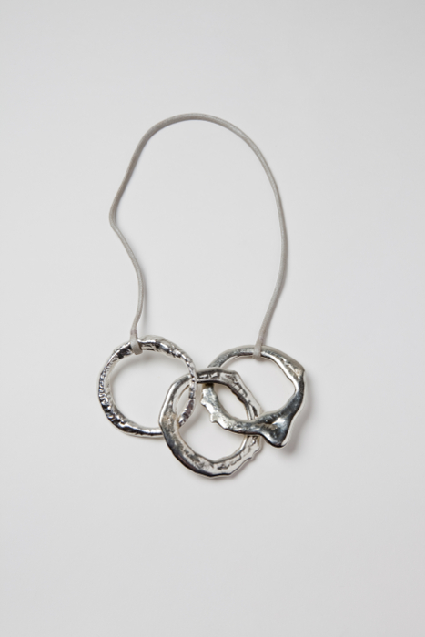 three ring necklace